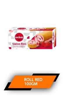 Winkies Swiss Roll Red Velvet 100gm
